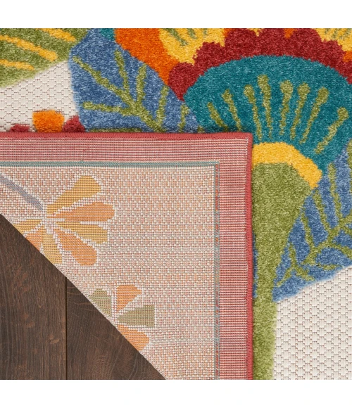 Nourison Aloha Area Rug ALH25 Multicolor 9'6" x 13'
