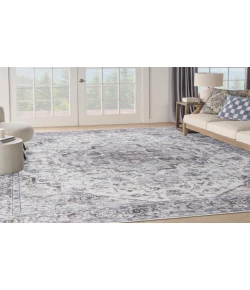 Nourison Home New Concept Washables SR101 Ivory Beige 9 ft. 2 in. X 12 ft. Area Rug