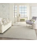 Nourison Positano Area Rug POS01 Light Grey 10' x 14'