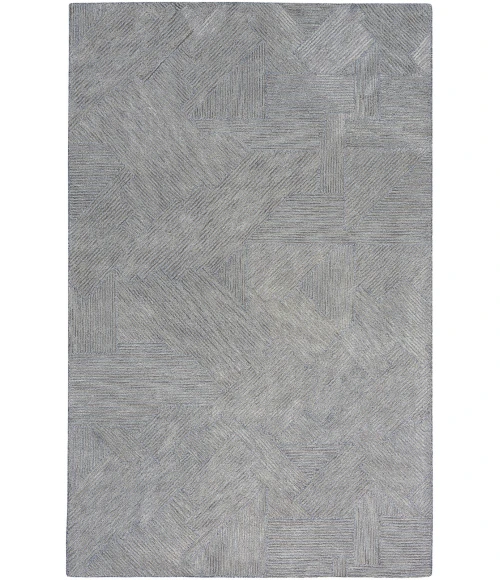 Michael Amini Ma30 Star Area Rug SMR01 Slate 4' x 6'