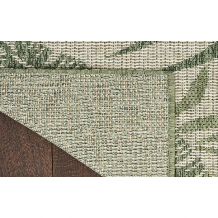 Nourison Garden Oasis Ivory Green GOA02 4 ft. X 6 ft. Rectangle Rug