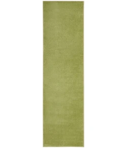 Nourison Home Nourison Essentials NRE01 Green 2 ft. 2 in. X 10 ft. Area Rug