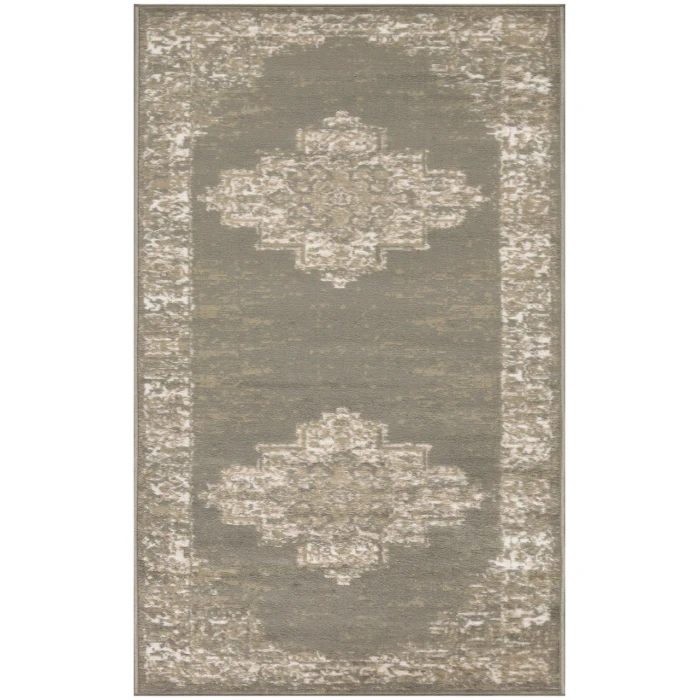 Nourison Grafix Olive GRF14 2 ft. 3 in. X 7 ft. 6 in. Rectangle Rug