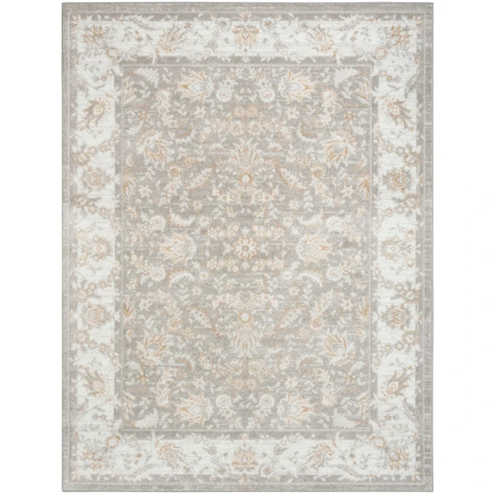 Nourison Dekor Ivory DEK09 5 ft. 3 in. X 7 ft. Rect. Rug