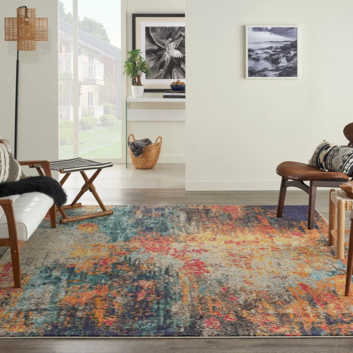 Nourison Celestial Area Rug CES15 Multicolor