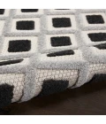 Nourison Aloha Indoor/Outdoor Area Rug ALH26-Black White