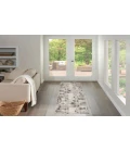Nourison Serenity Home Ivory Grey SRH06 2 ft. 2 in. X 7 ft. 6 in. Rectangle Rug