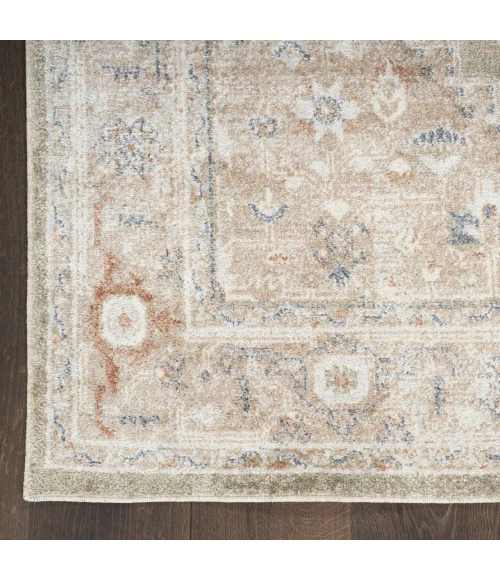 Nourison Astra Machine Washable Sage Multicolor ASW11 7ft. x 10ft. Rect. Rug