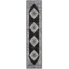 Nourison Home Passion PSN03 Black Ivory 2 ft. 2 in. X 10 ft. Area Rug