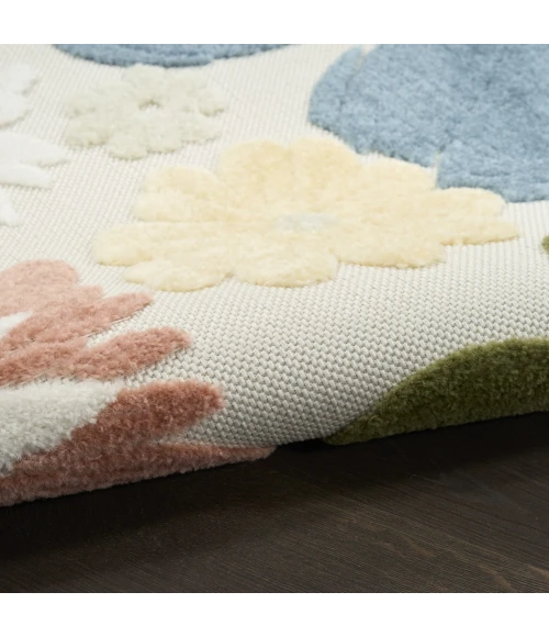 Nourison Aloha Multicolor ALH42 7 ft. 10 in. X 10 ft. 6 in. Rect. Rug
