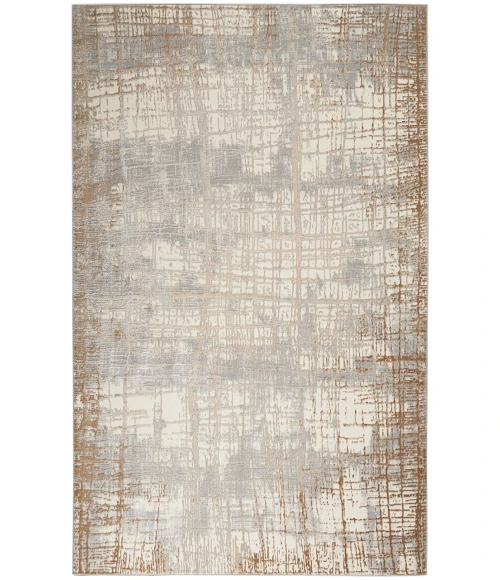Calvin Klein CK950 Rush Ivory/Taupe CK950 8 ft. X 10 ft. Rectangle Rug