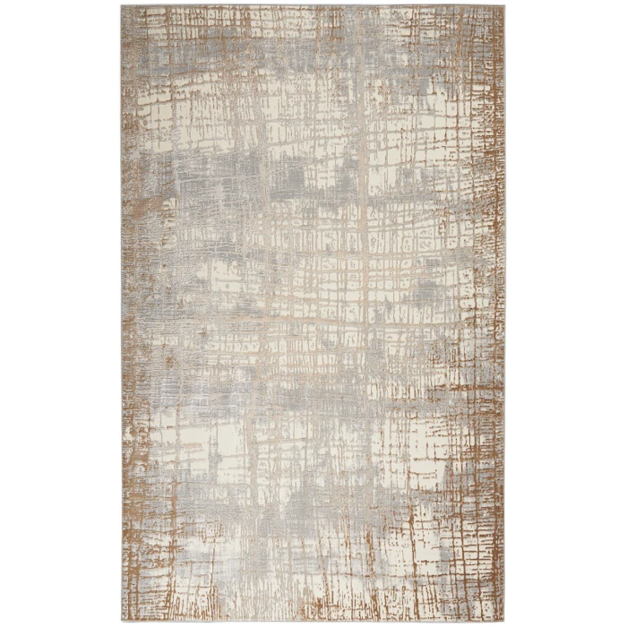 Calvin Klein CK950 Rush Ivory/Taupe CK950 8 ft. X 10 ft. Rectangle Rug
