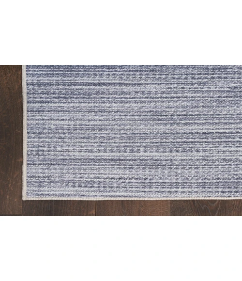 Nourison Nourison Washables Grey NWB03 4 ft. X 6 ft. Rectangle Rug