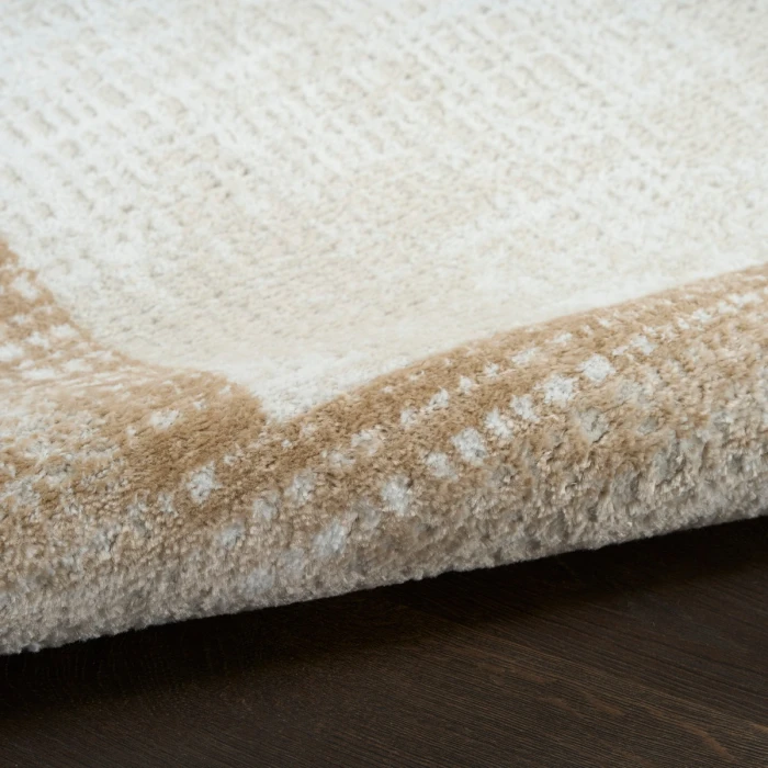 Nourison Dekor Ivory Beige DEK06 2 ft. X 4 ft. Rect. Rug