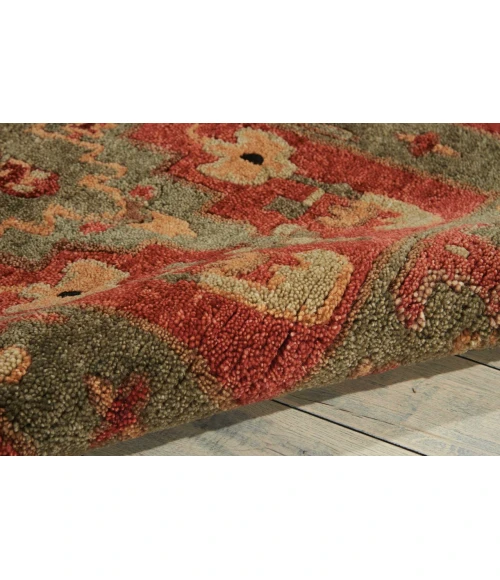 Nourison Tahoe Runner Area Rug TA01-Rust