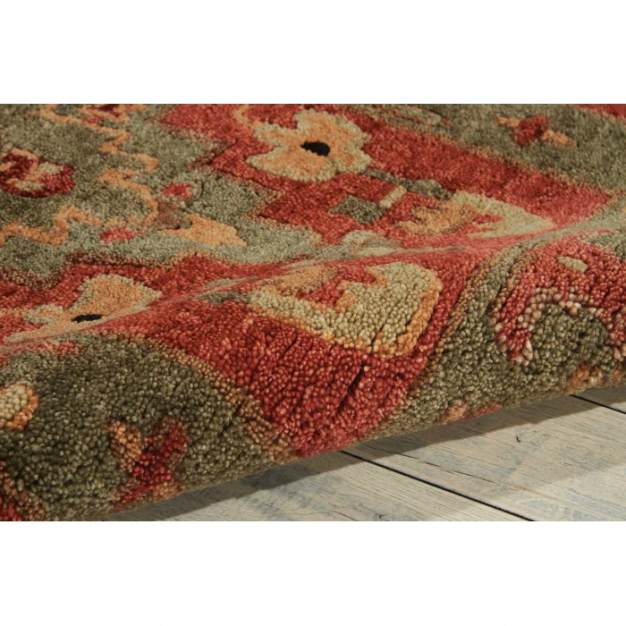 Nourison Tahoe Runner Area Rug TA01-Rust