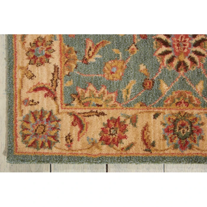 Nourison Living Treasures Runner Area Rug LI05-Aqua