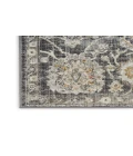 Nourison Oushak Home Charcoal OUS01 5 ft. 5 in. X 7 ft. 3 in. Rectangle Rug