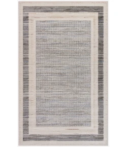 Nourison Home Serenity Home SRH07 Grey Ivory 3 ft. 11 in. X 5 ft. 11 in. Area Rug