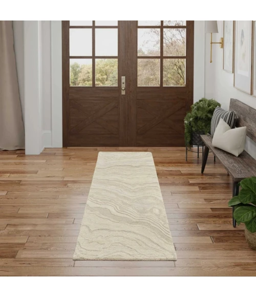 Nourison Graceful Beige GRU01 4 ft. X 6 ft. Rect. Rug