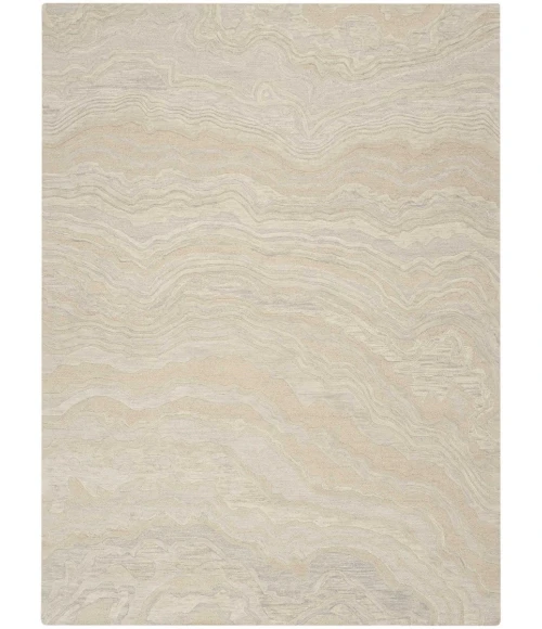 Nourison Graceful Beige GRU01 4 ft. X 6 ft. Rect. Rug