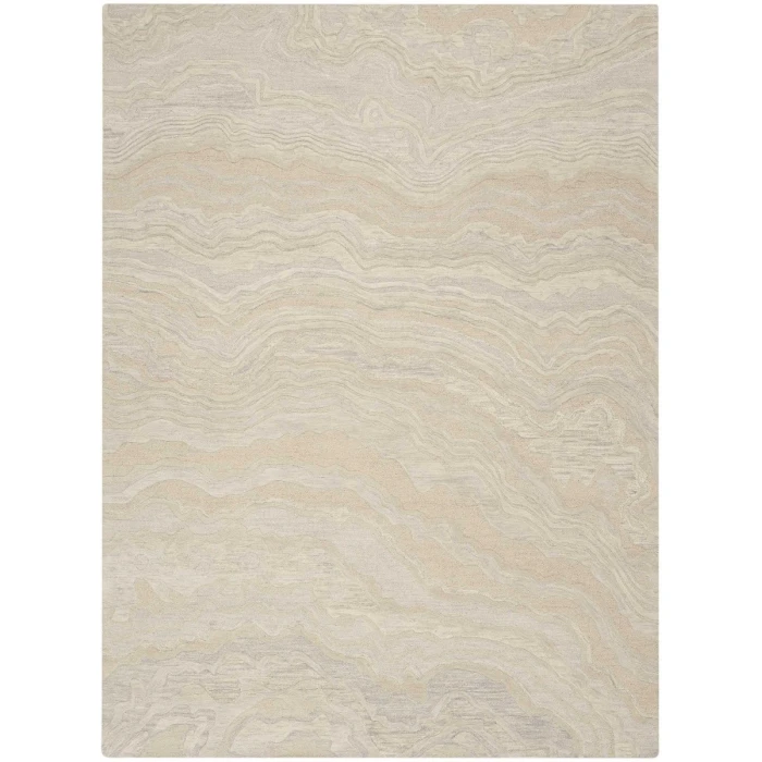 Nourison Graceful Beige GRU01 8 ft. X 10 ft. Rect. Rug