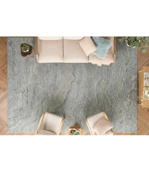 Nourison Graceful Blue GRU01 8 ft. X 10 ft. Rect. Rug