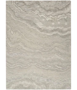 Nourison Home Graceful GRU01 Grey 7 ft. 9 in. X 9 ft. 9 in. Area Rug