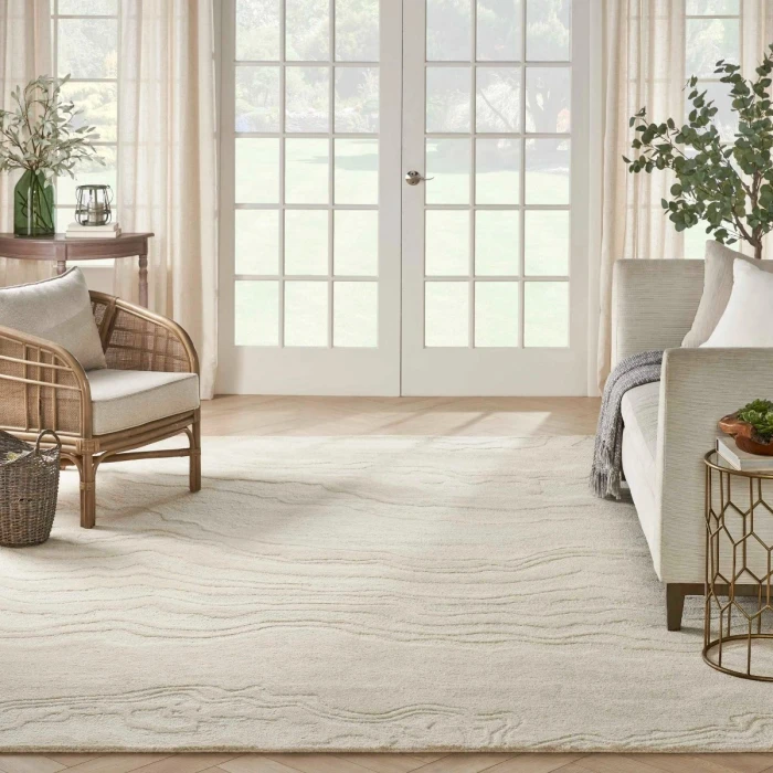 Nourison Graceful Ivory GRU01 8 ft. X 10 ft. Rect. Rug