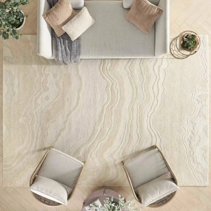 Nourison Graceful Ivory GRU01 8 ft. X 10 ft. Rect. Rug