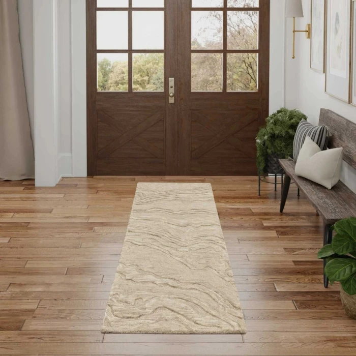 Nourison Graceful Taupe GRU01 5 ft. X 7 ft. Rect. Rug