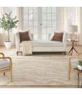 Nourison Graceful Taupe GRU01 8 ft. Rect. Rug