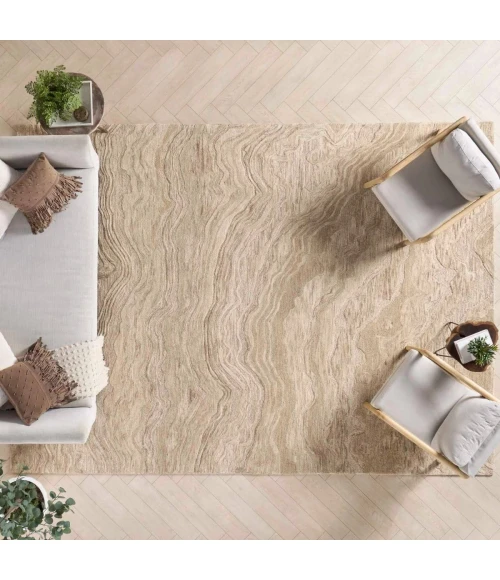 Nourison Graceful Taupe GRU01 8 ft. Rect. Rug