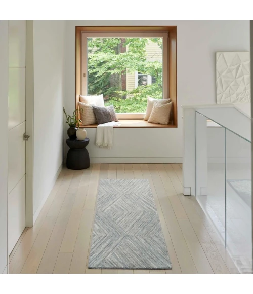 Nourison Graceful Blue GRU03 9 ft. X 12 ft. Rect. Rug