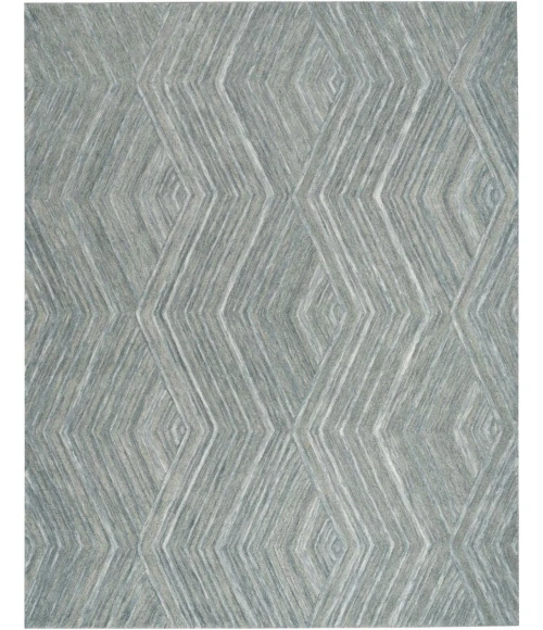 Nourison Graceful Blue GRU03 9 ft. X 12 ft. Rect. Rug