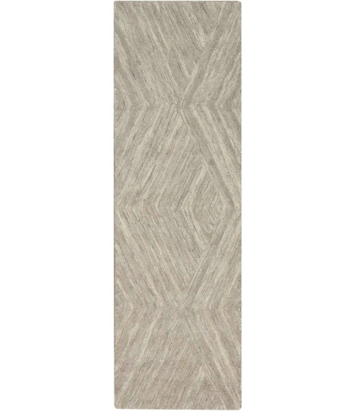 Nourison Graceful Grey GRU03 5 ft. X 7 ft. Rect. Rug