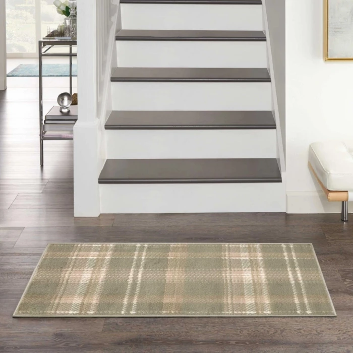 Nourison Grafix Olive GRF03 9 ft. X 12 ft. Rect. Rug