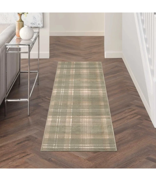 Nourison Grafix Olive GRF03 9 ft. X 12 ft. Rect. Rug