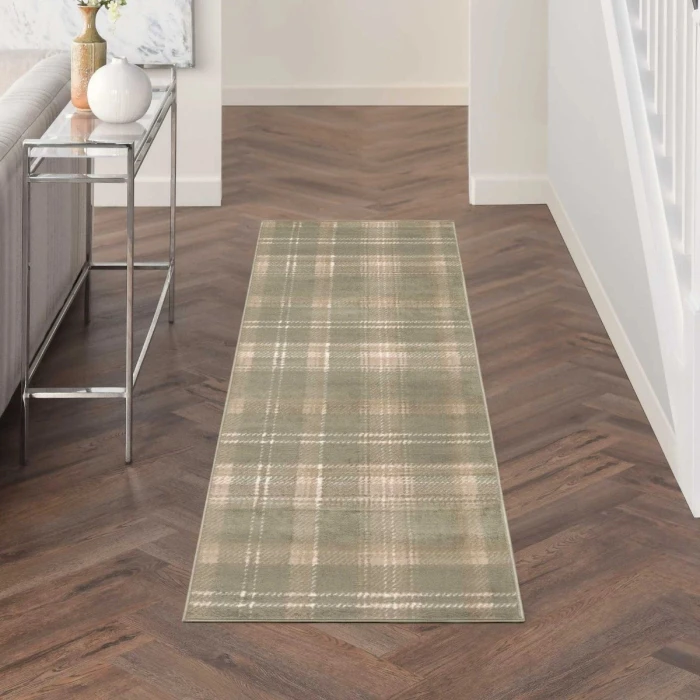 Nourison Grafix Olive GRF03 9 ft. X 12 ft. Rect. Rug