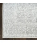 Nourison Astra Machine Washable Light Grey ASW11 4 ft. X 6 ft. Rect. Rug