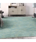 Nourison Essentials Blue Green Area Rug NRE01-Blue Green