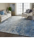 Nourison Prismatic Area Rug PRS17 Denim 9'9" x 13'9"