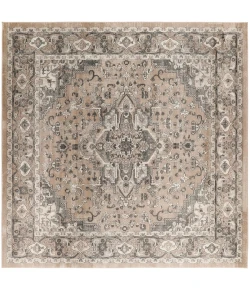 Nourison Home Quarry QUA05 Beige Grey 10 ft. Square Area Rug