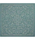 Nourison Home & Garden Square Area Rug RS019-Light Blue