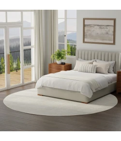 Nourison Home Serenity Home SRH05 Ivory 8 ft. Round Area Rug