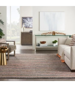 Nourison Home Plateau PAE01 Grey Flame 7 ft. 9 in. X 9 ft. 9 in. Area Rug