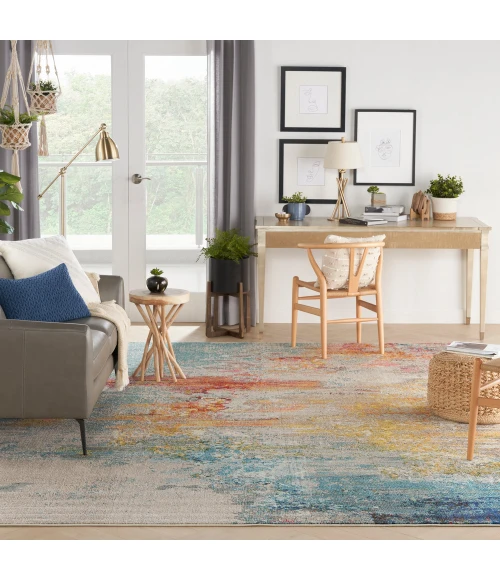 Nourison Celestial Area Rug CES02 Sealife