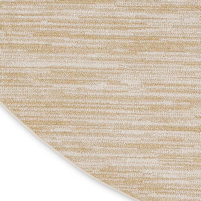 Nourison Home Nourison Essentials Ivory Gold NRE01 4 ft. Round Rug