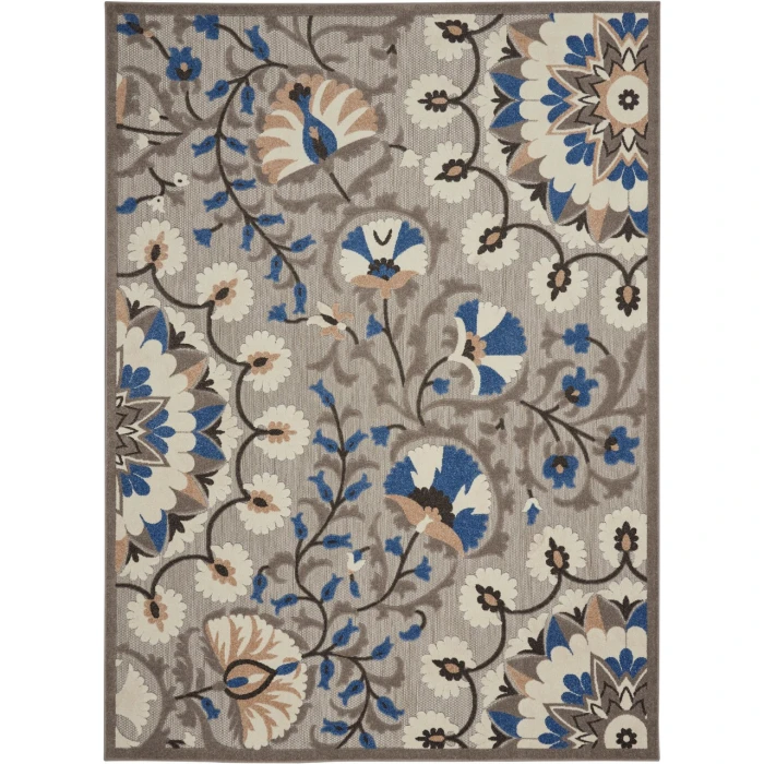 Nourison Aloha Area Rug ALH20-Grey/Multi