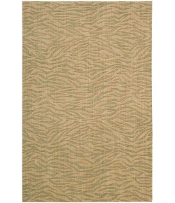 Nourison Home Cosmopolitan CS29 Beige/Green 3 ft. 6 in. X 5 ft. 6 in. Area Rug